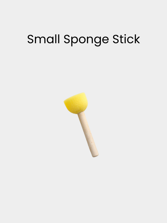 Small Sponge Stick ∙ Set of 10